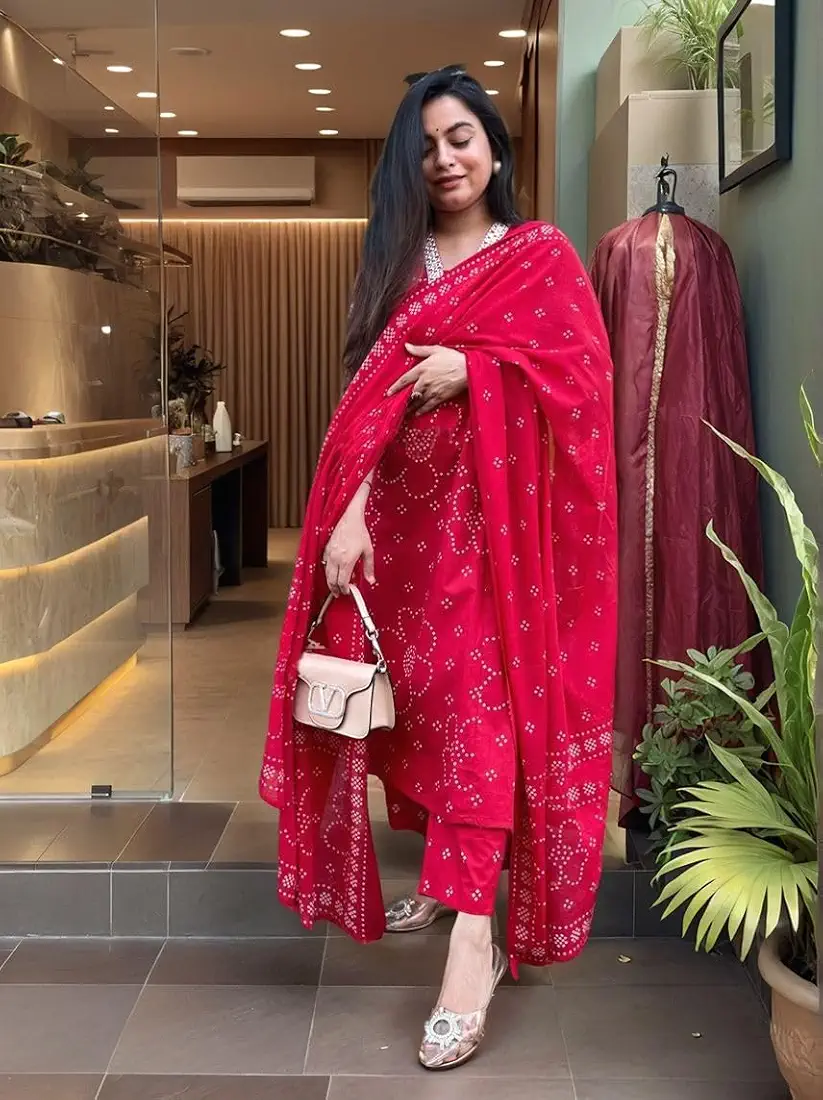 anni designer women's rayon viscose straight printed kurta with pant & dupatta anni designer women's rayon viscose straight printed kurta with pant & dupatta