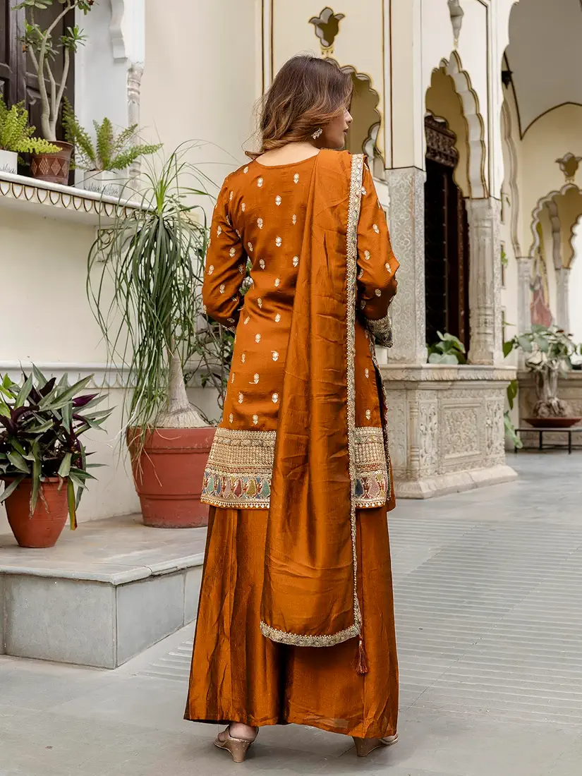 Embroidery Salwar Suit Set - Image 3